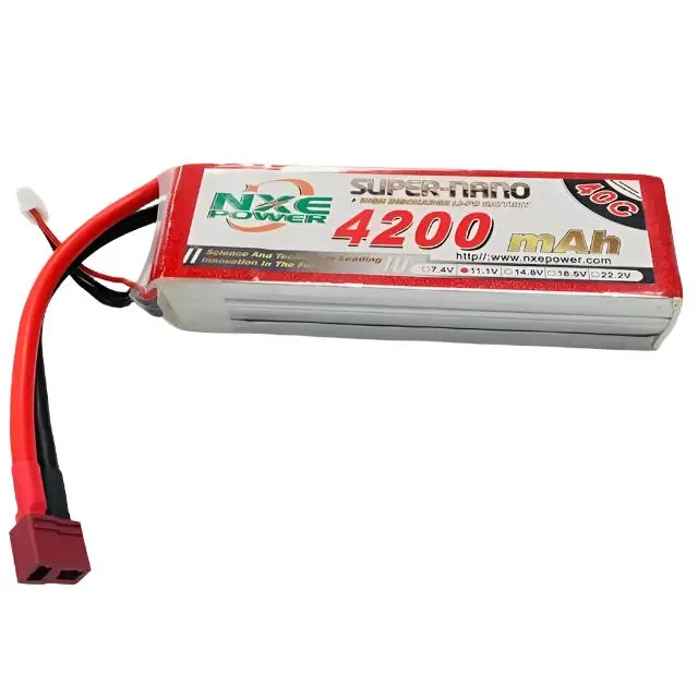 Nxe 4200Mah 11.1V 40C Lipo Battery Sc Deans - 4200Sc403sdean 1