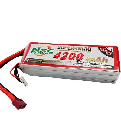 Nxe 4200Mah 14.8V 40C Lipo Battery Sc Deans - 4200Sc404sdean 1