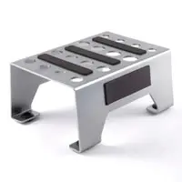 Universal Alum Car Stand - Silver 1