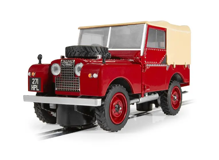 Scalextric Land Rover Series 1 Poppy Red - C4493 1