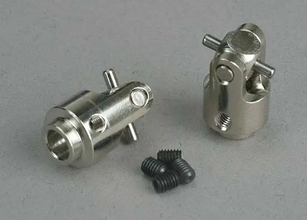 Traxxas Diff Output Yokes W/ Hardware Steel - 4628X 1