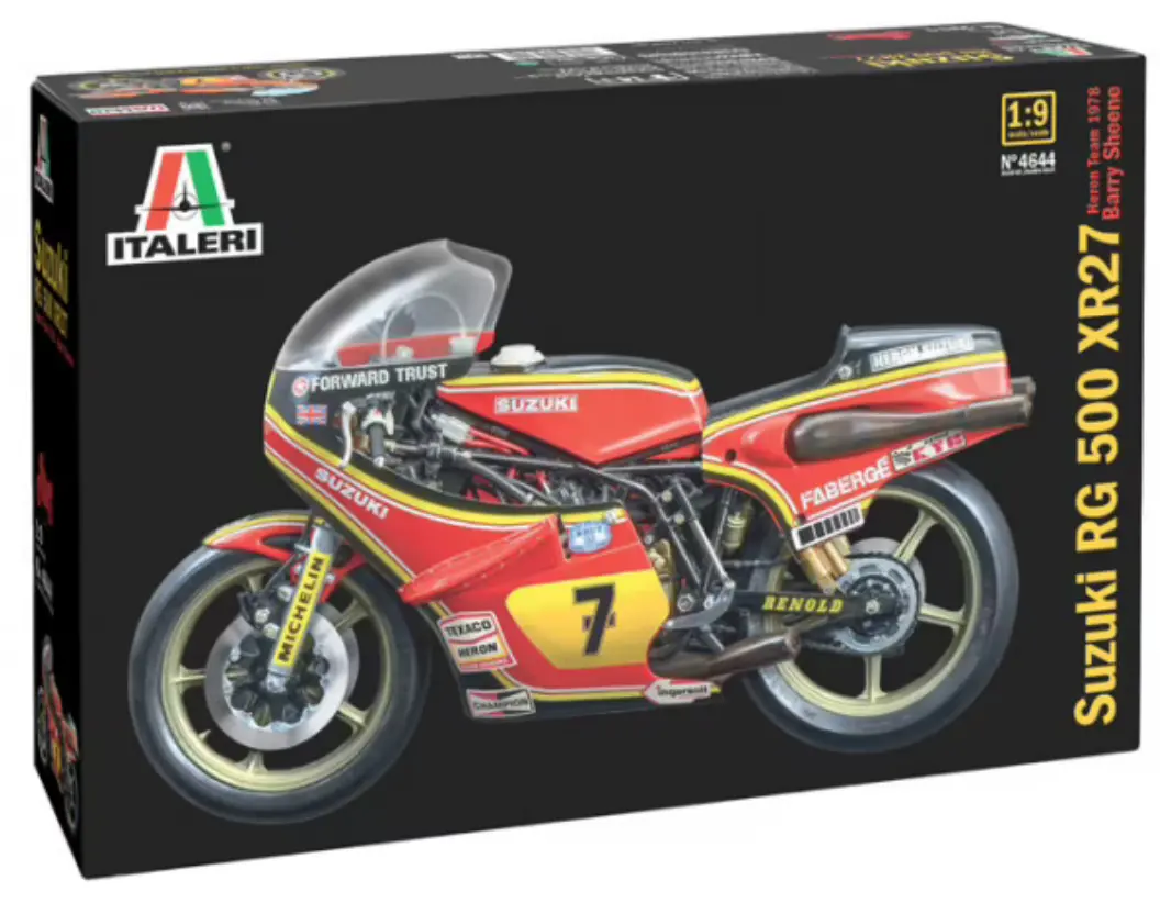 Italeri Suzuki Rg 500 Xr27 Team Heron Barry Sheene 1978 1:9 - 4644S 1