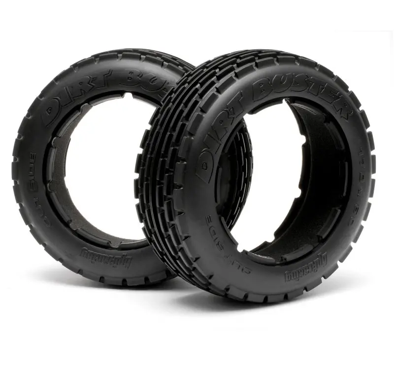 Hpi Dirt Buster Fr Rib Tyres 170X60mm M Compound Suit Baja 5B 2Pcs - Hpi-4831 1