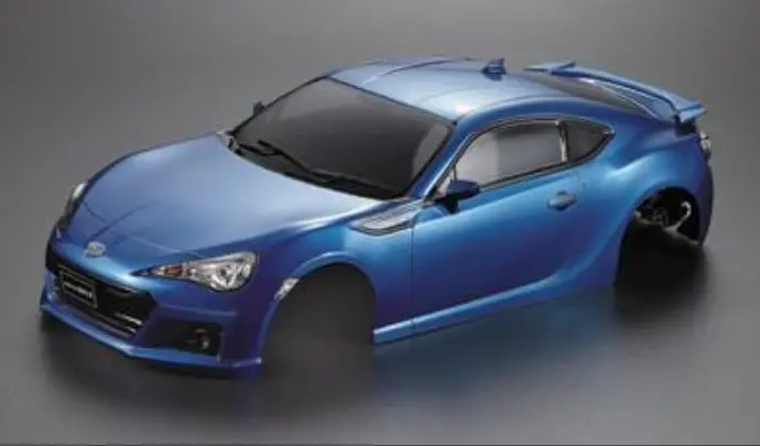 Killerbody Subaru Brz Metallic Blue Painted Bodyshell 195Mmw 257Mmwb - Kb48576 1