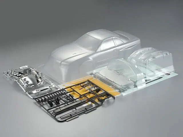 Killerbody Nissan Skyline R34 Clear Bodyshell 195Mmw X 257Mmwb - Kb48626 1