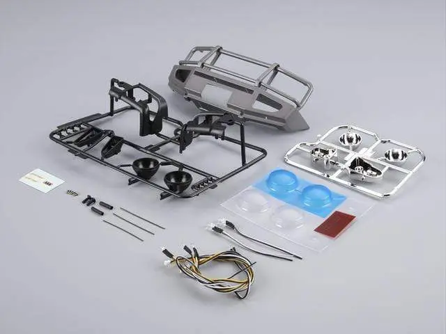 Killerbody Lc70 Alloy Fr Bumper W/ Leds Suit Trx-4 - Kb48717 1