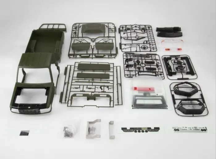 Killerbody Toyota Land Cruiser Matt Green Lc70 Hardbody Kit Suit Trx-4 12.8In Wb - Kb48733 1