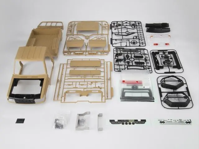 Killerbody Toyota Land Cruiser Matt Desert Lc70 Hardbody Kit Suit Trx-4 12.8In Wb - Kb48734 1