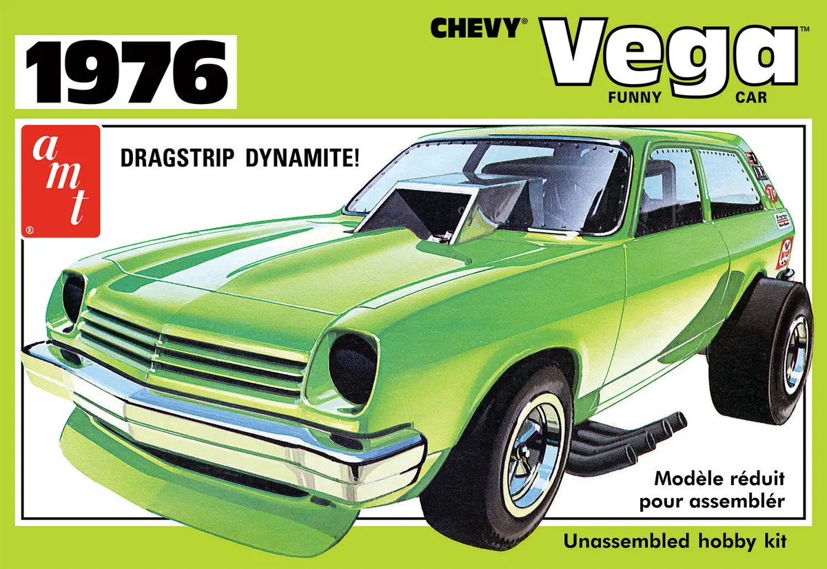 Amt 1976 Chevy Vega Funny Car 1:25 - Amt1156 1