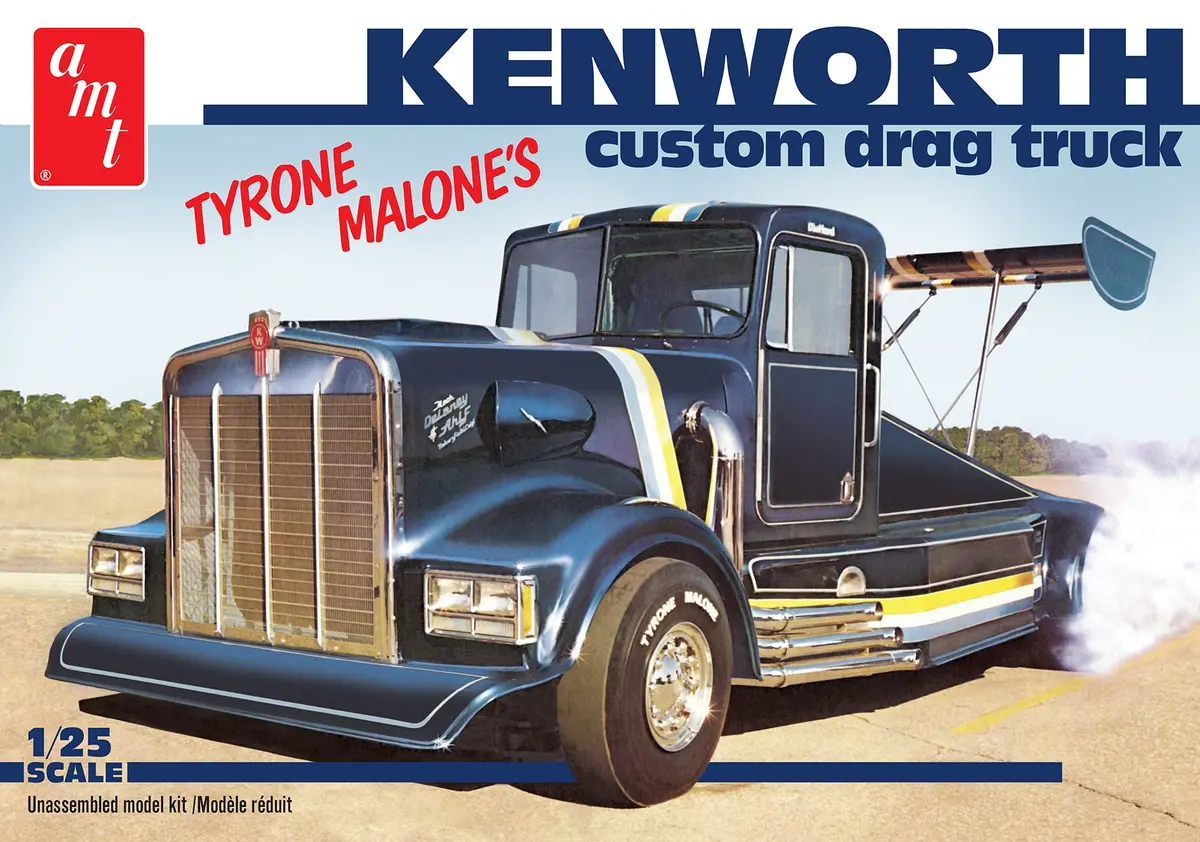 Amt Bandag Bandit Kenworth Drag Truck Tyrone Malone 1:25 - Amt1157 1