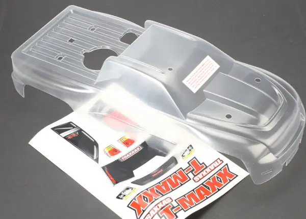 Traxxas Clear Body Shell Suit T-Maxx 3.3 Lwb - 4921 1