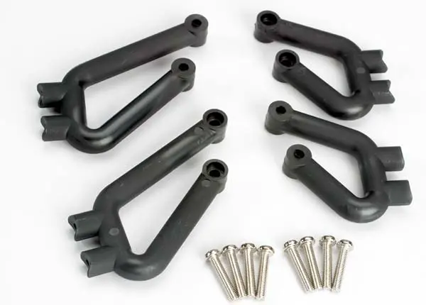 Traxxas Bumper Mounts Fr&Rr 4Pcs - 4936 1