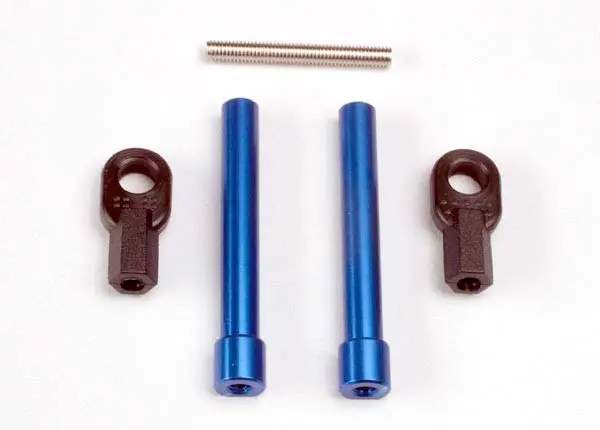 Traxxas Steering Bellcrank Posts Blue Aluminium - 4944 1