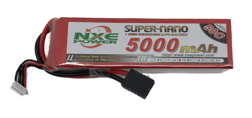 Nxe 5000Mah 14.8V 50C 4S Lipo Battery Sc Traxxas Suit Maxx - 5000Sc504strx 1