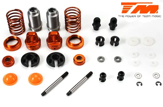 Team Magic E4d Alloy Shock Set 2Pcs - Tm503387 1