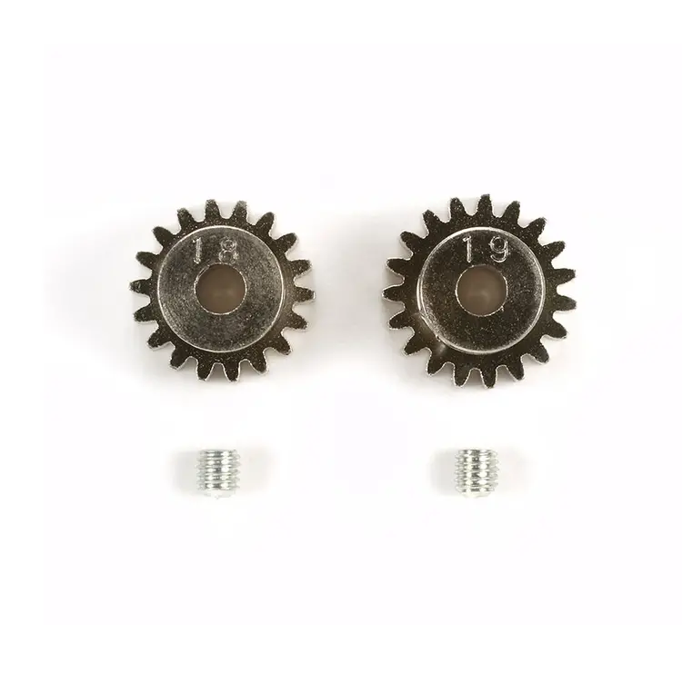 Tamiya 18T & 19T 0.6P Pinion Gears - 50355 1