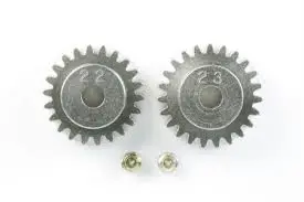 Tamiya 22T, 23T 0.6P Pinion Gears - 50357 1