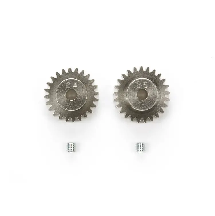 Tamiya 24T & 25T 0.6P Pinion Gears - 50477 1