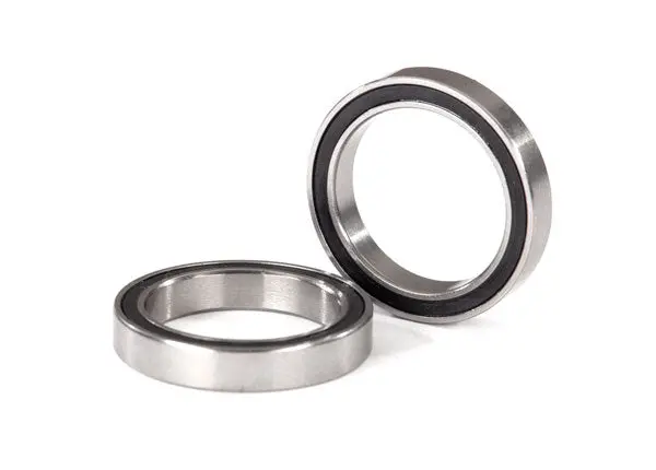Traxxas 17X23x4mm Black Rubber Sealed Bearings 2Pcs - 5098A 1