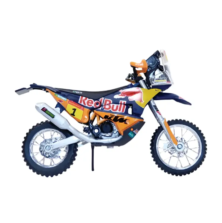 Bburago Ktm 450 Dakar Rally 2019 Red Bull #1 1:18 - 51086 1