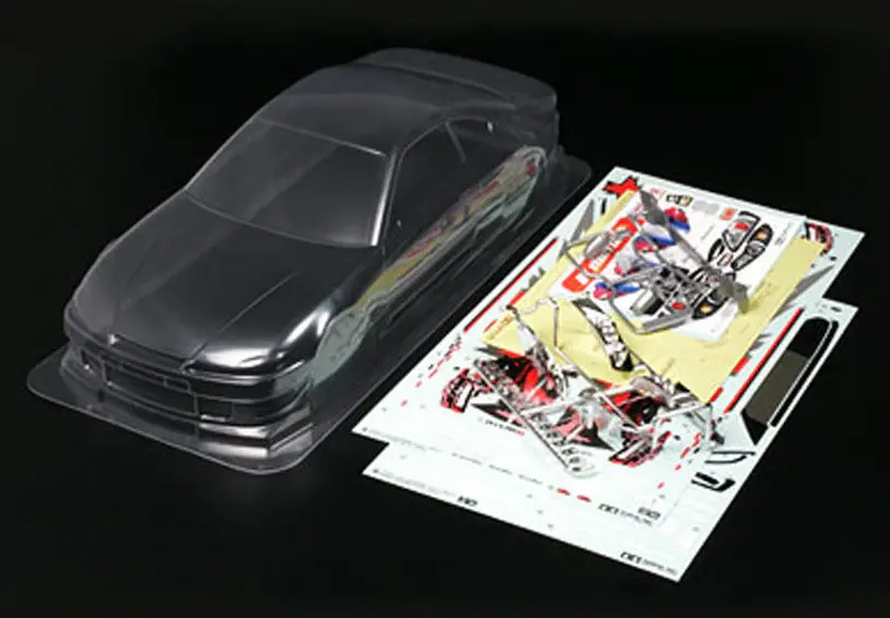 Tamiya Nismo Coppermix Silvia Clear Body Shell 190Mm - 51258 1