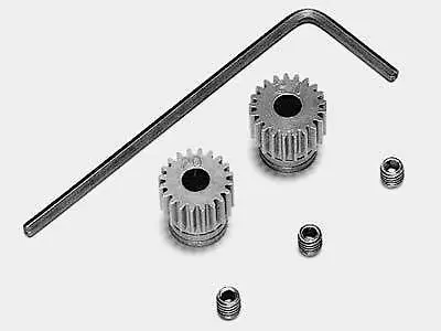 Tamiya 20T, 21T 0.4P Pinion Gears W/ Allan Key - 53101 2