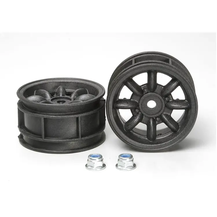 Tamiya M-Chassis Carbon Reinforced Wheels 2Pcs - 53341 1