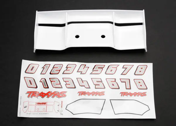 Traxxas Rear Wing White Suit Revo - 5412 1