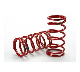 Traxxas Gtr Shock Springs Fr/Rr 4.4 Black Rate Red Finish 2Pcs - 5441 1