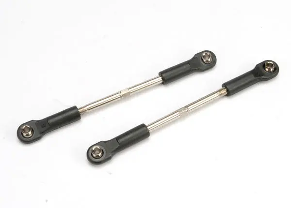 Traxxas 61Mm Turnbuckle Toe Links W/ Rod Ends & Balls 2Pcs - 5538 1