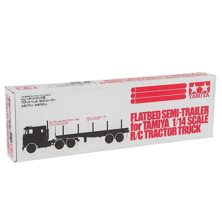 Tamiya Flatbed Semi Trailer Kit 1:14 - 56306 1