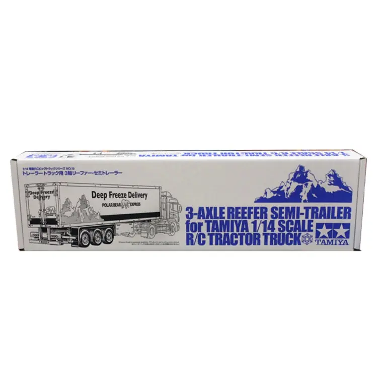 Tamiya 3-Axle Reefer Semi-Trailer Kit 1:14 - 56319 1