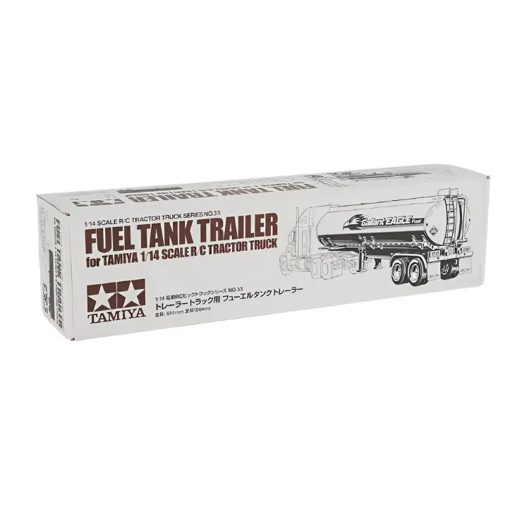 Tamiya Fuel Tanker Semi Trailer Kit 1:14 - 56333 1