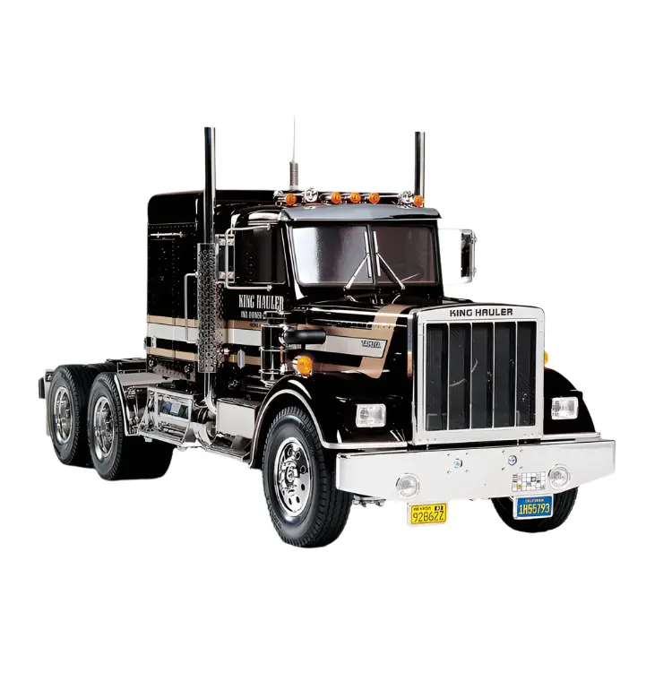 Tamiya King Hauler Black Tractor Truck Kit 1:14 - 56336 2