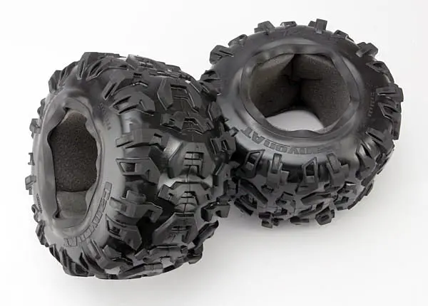 Traxxas Canyon At 3.8In Dirt/ Mud Tyres & Foams 2Pcs - 5670 1