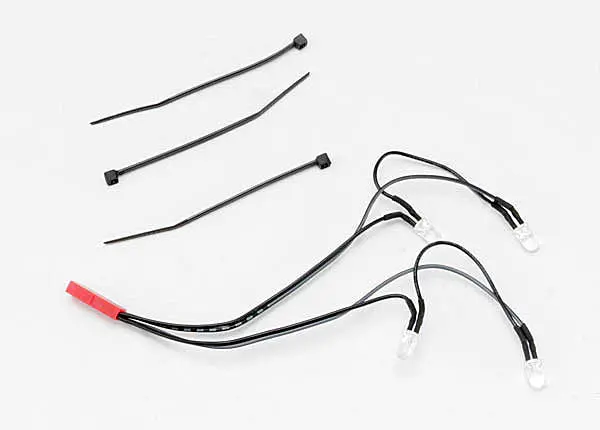 Traxxas Led Light Harness Front 4Xclear Suit Summit - 5689 1