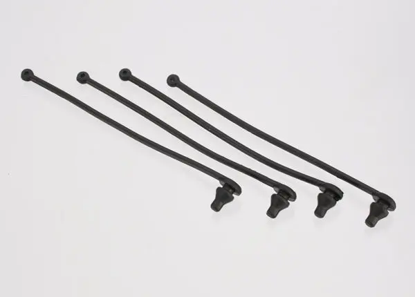 Traxxas Body Clip Retainer Black 4Pcs - 5750 1