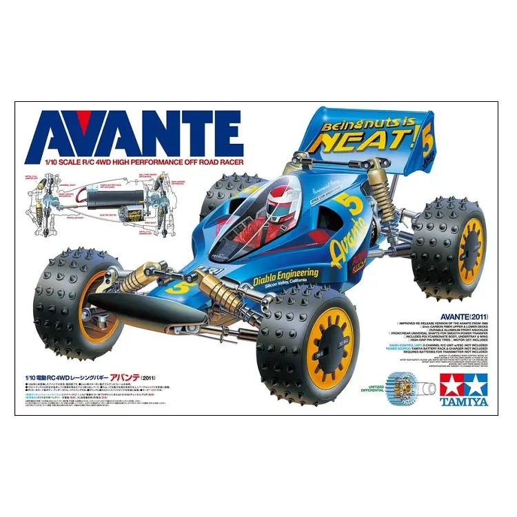 Tamiya Avante (2011) Kit 1:10 - 58489 1