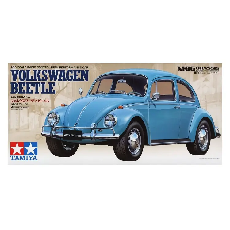 Tamiya Vw Beetle M-06 No Esc Kit 1:10 - 58572A 1