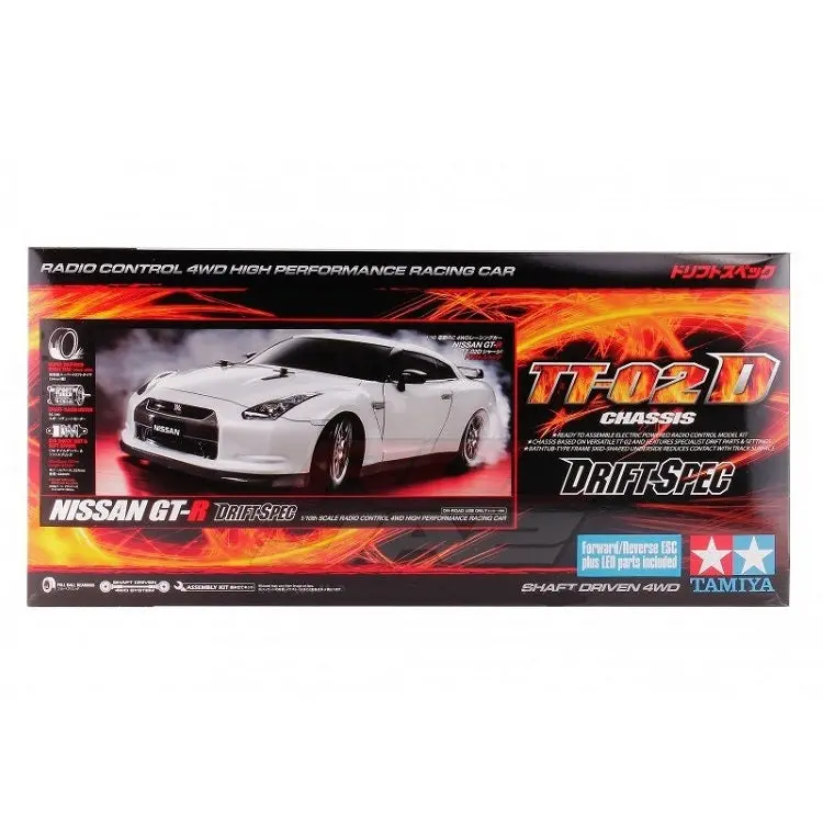 Tamiya Nissan Gt-R Drift Spec Tt-02D Kit 1:10 - 58623 1