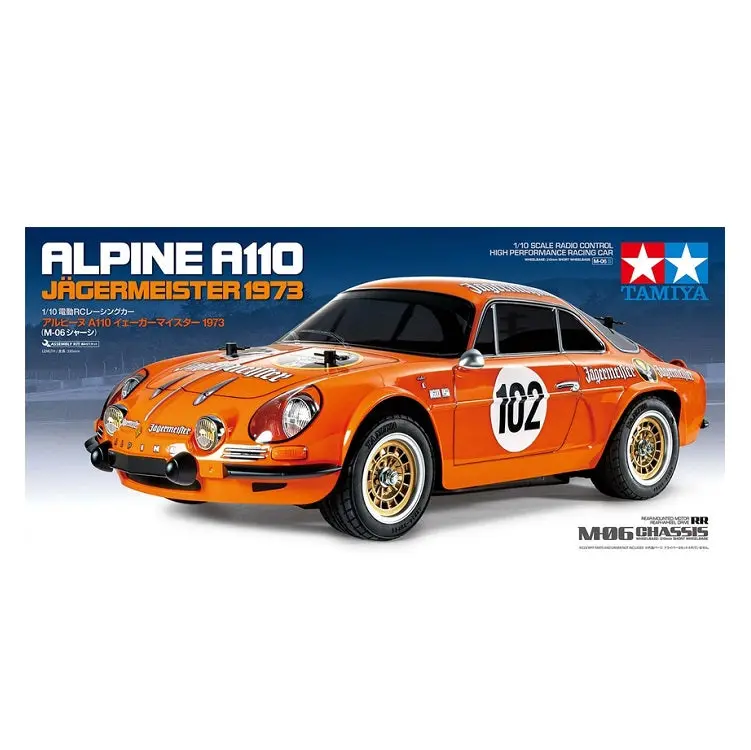 Tamiya Alpine A110 Jaegermeister M-06 No Esc Kit 1:10 - 58708A 1