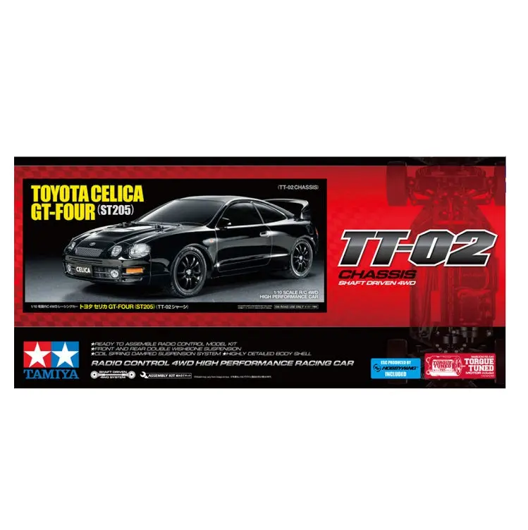 Tamiya Toyota Celica Gt-Four (St205) Tt-02 Kit 1:10 - 58743 1