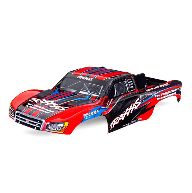 Traxxas Red Body Shell Suit Slash Clipless - 5924-Red 1