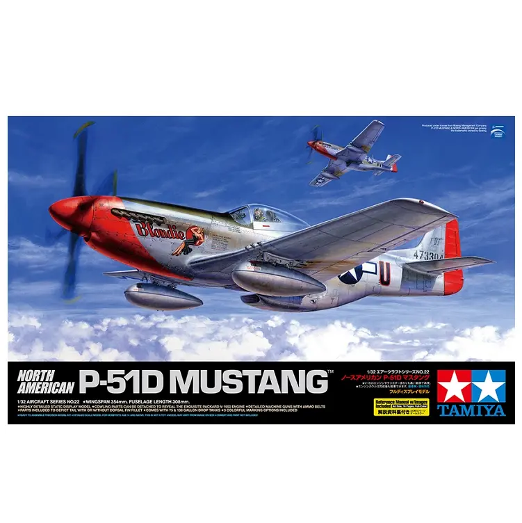 Tamiya North American P-51D Mustang 1:32 - 60322 1