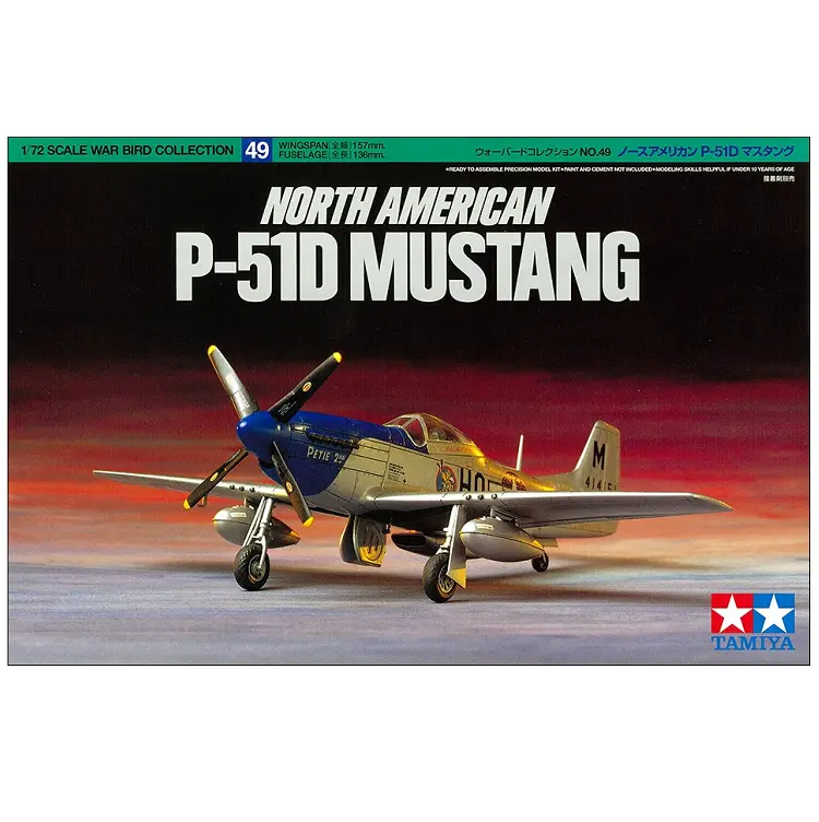 Tamiya North American P-51D Mustang 1:72 - 60749 1