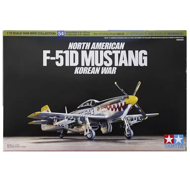 Tamiya North American F-51D Mustang Korea 1:72 - 60754 1
