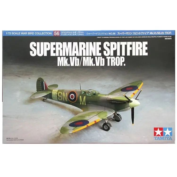 Tamiya Supermarine Spitfire Mk.Vb/ Mk.Vb Trop 1:72 - 60756 1