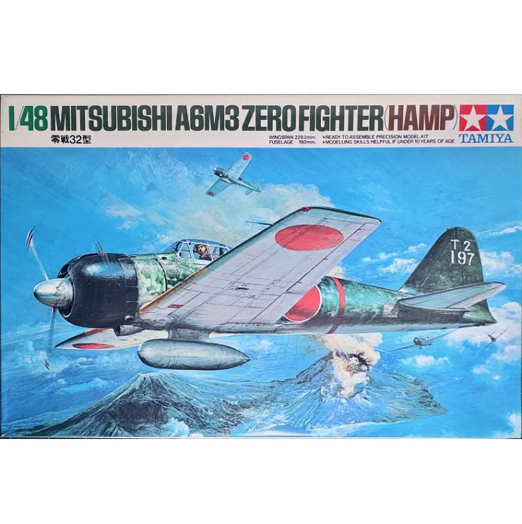 Tamiya Mitsubishi A6m3 Type 32 Zero Fighter 1:48 - 61025 1