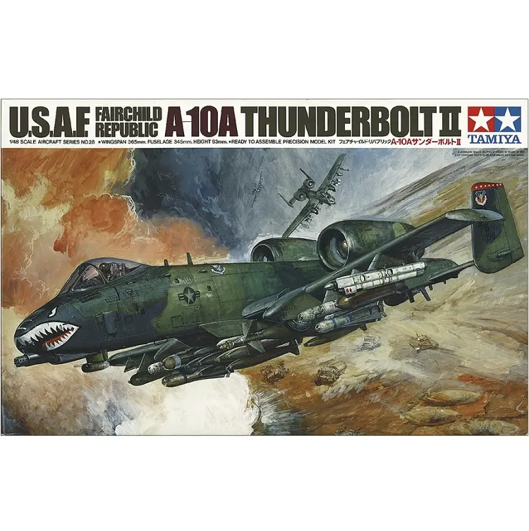 Tamiya Fairchild Republic A-10A Thunderbolt Ii 1:48 - 61028 1