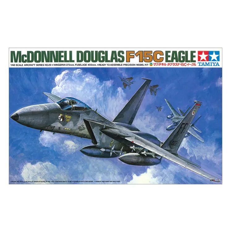 Tamiya Mcdonnell Douglas F-15C Eagle 1:48 - 61029 1